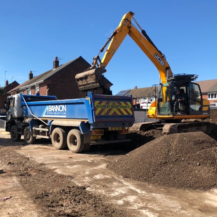 BJL Groundworks logo, groundwork experts Prescot Merseyside